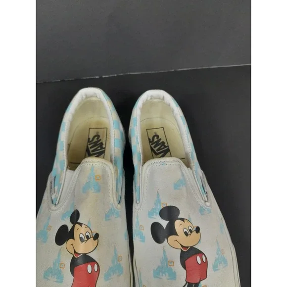 Disney World X Vans 50th Anniversary Slip On Mickey Mouse Men 7 Wmn 8.5 - Picture 13 of 15